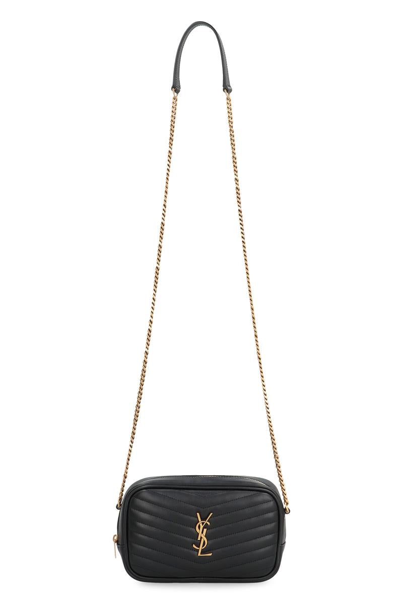 Saint Laurent Lou Leather Mini Crossbody Bag