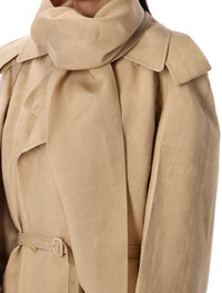 Carven Scarf Trench