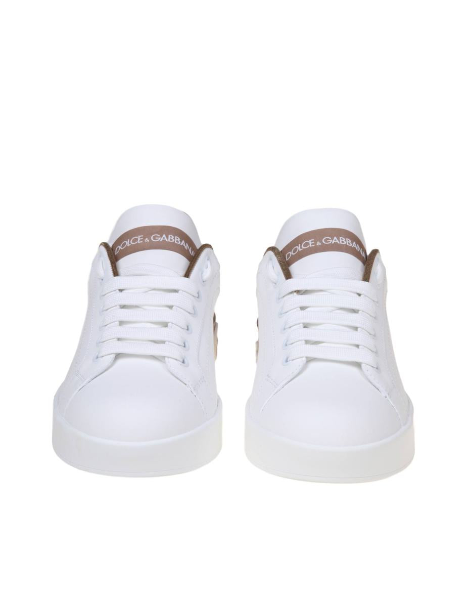 Dolce & Gabbana Portofino Line Sneakers In Nappa Leather