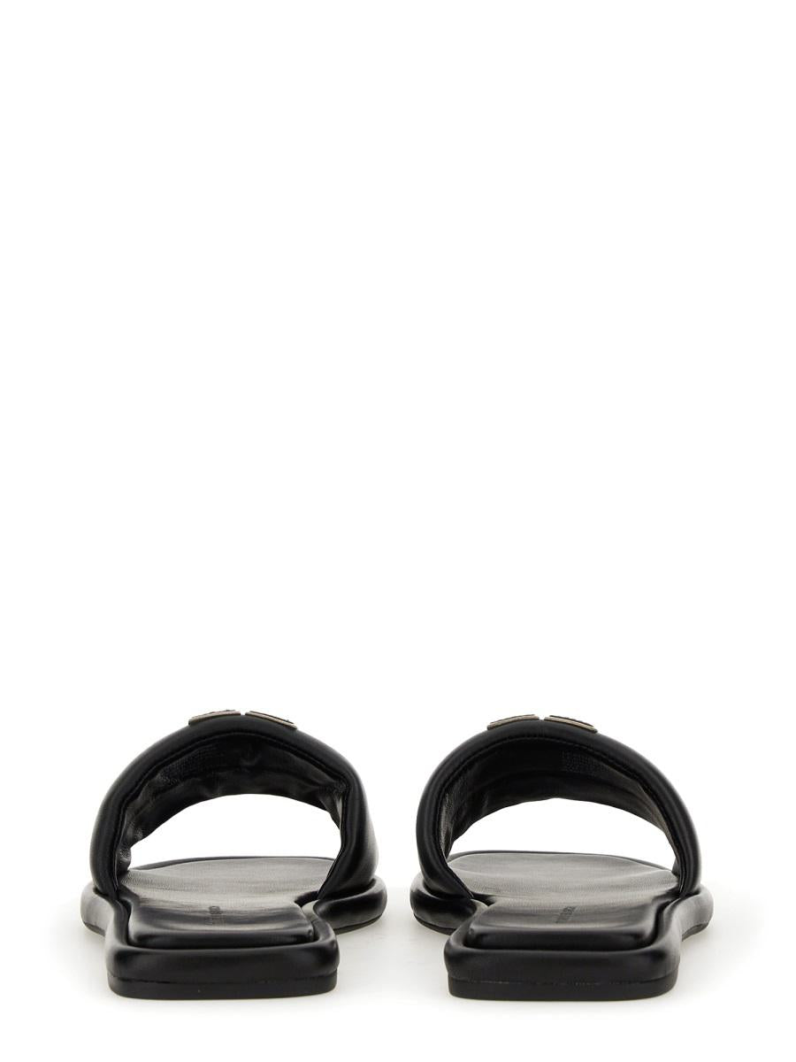 Tory Burch Sandal Slider "Bouble T"