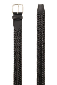 Alberto Luti Woven Leather Belt