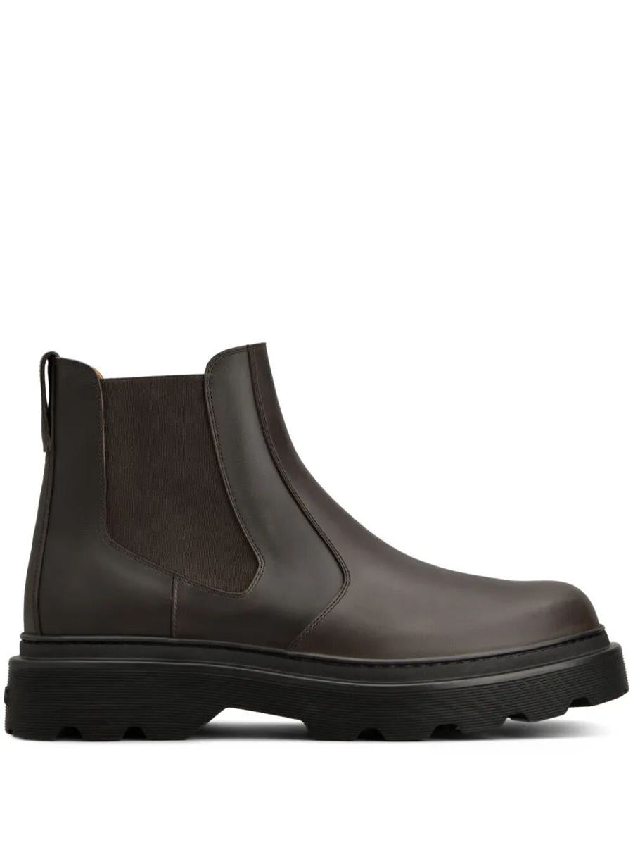 Tod'S Leather Chelsea Boots Shoes