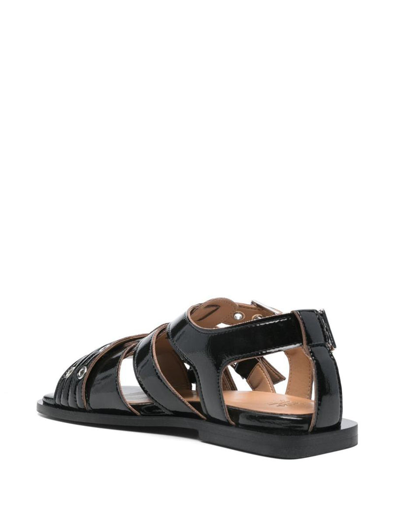 Ganni Feminine Buckle Sandals