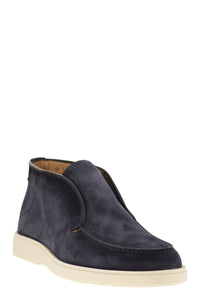 Santoni Suede Desert Boot
