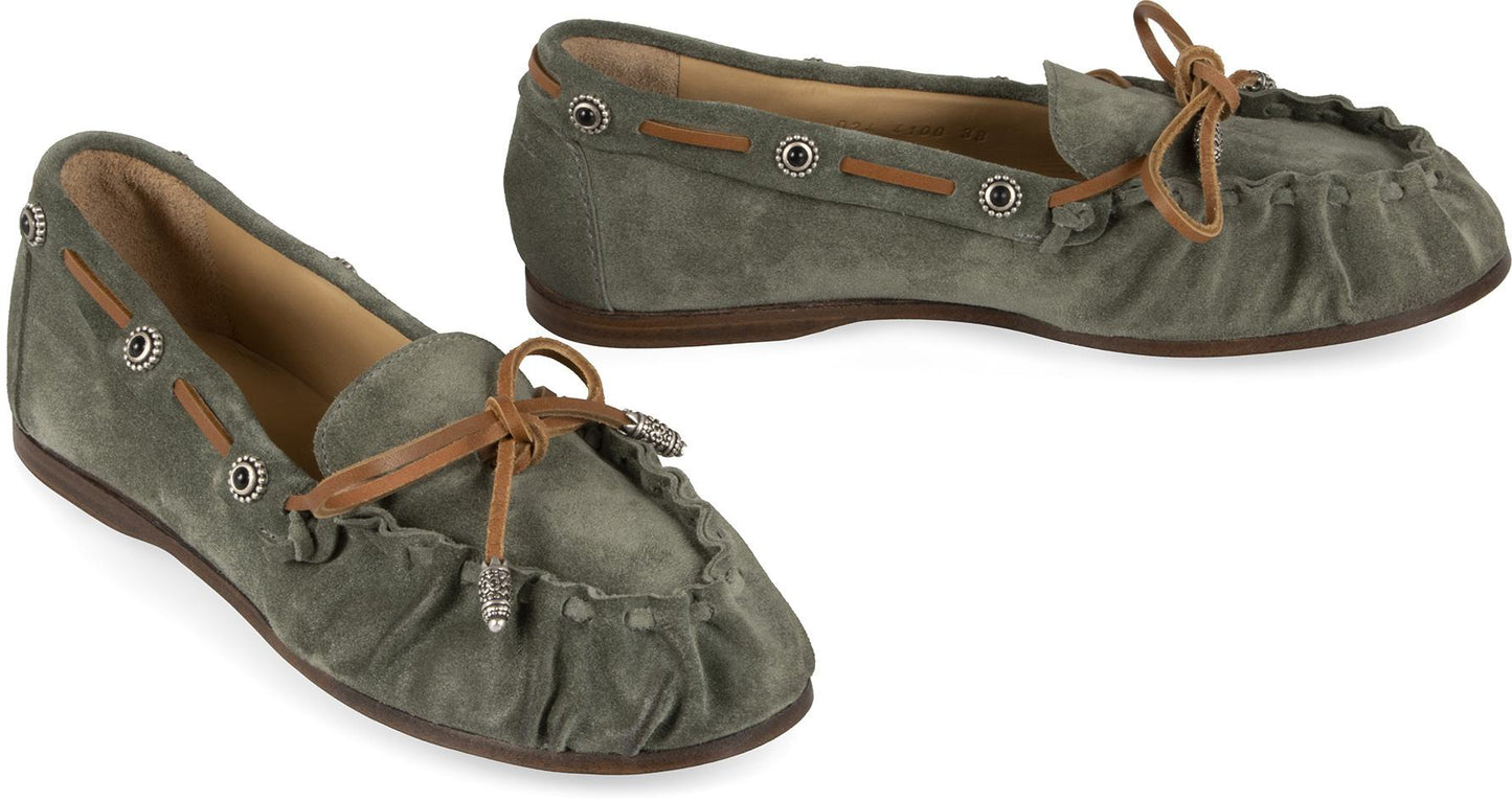 Sartore Suede Loafers