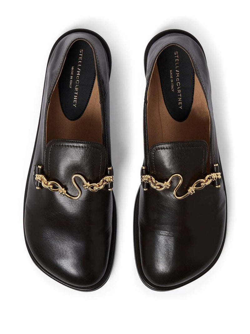 Stella McCartney Ryder Chain-Embellished Loafers