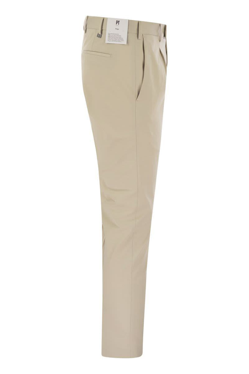 Pt Torino Dieci - Stretch Cotton Trousers
