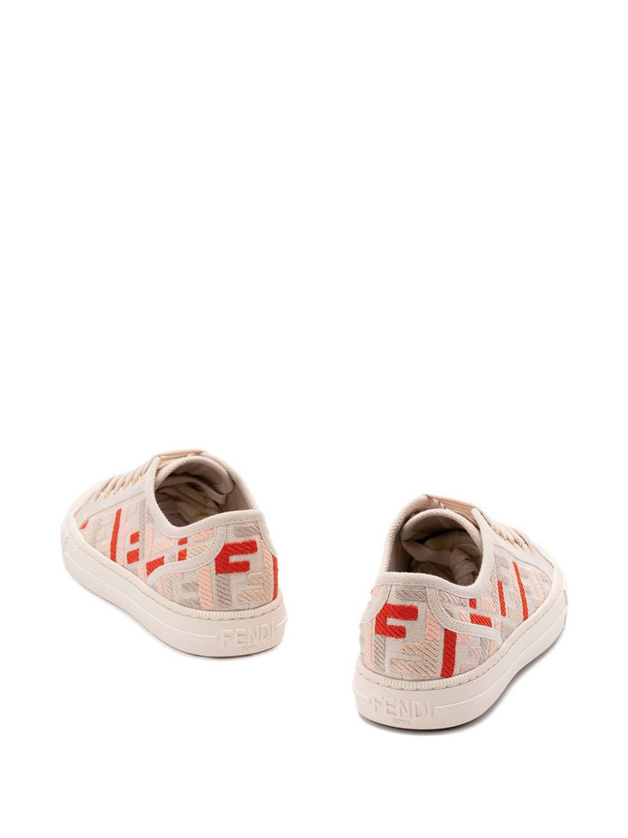 Fendi Domino Canvas Sneakers
