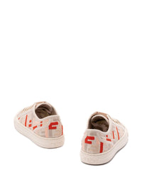 Fendi Domino Canvas Sneakers