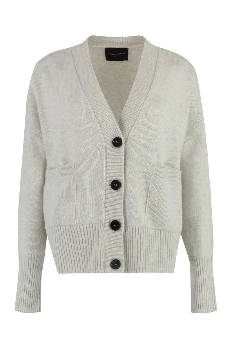 Roberto Collina Wool And Cashmere Cardigan