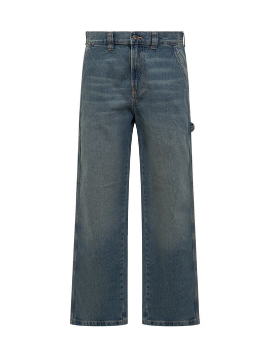 Dickies Dickies Blue Wide Leg Jeans