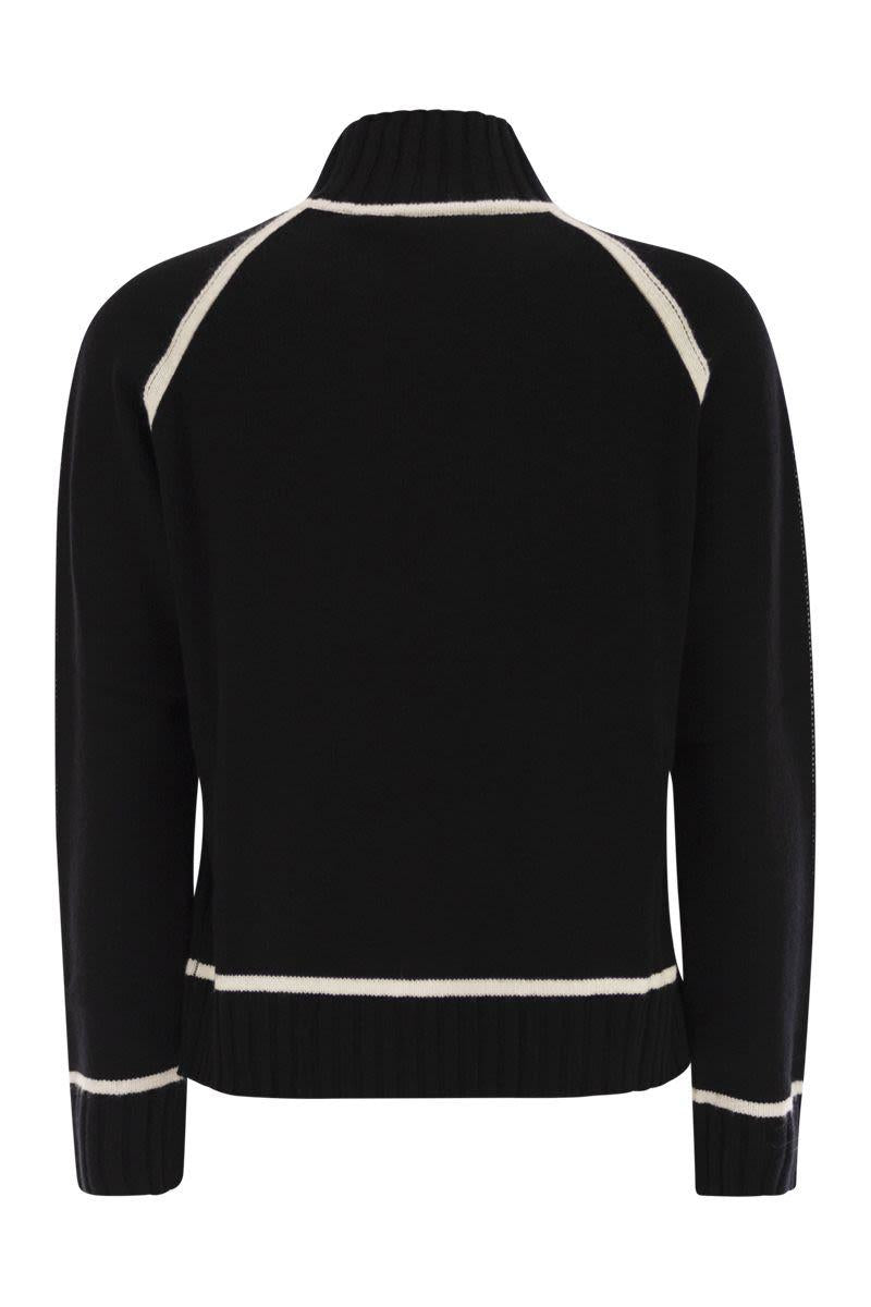 Max Mara Studio Pescara - Wool And Cashmere Turtleneck Sweater