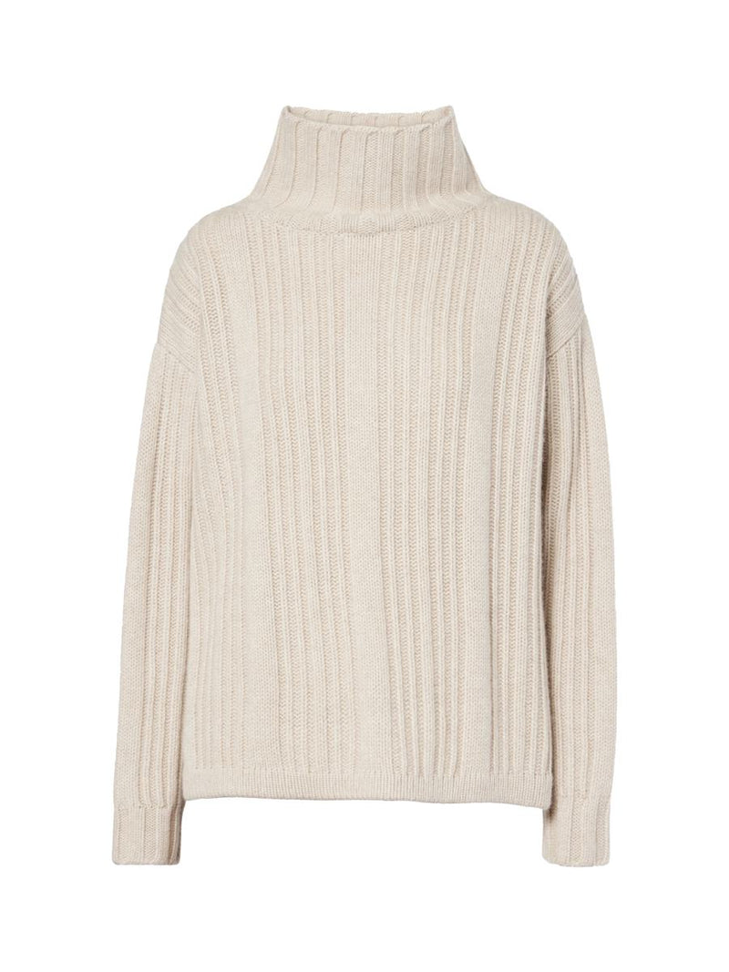 Max Mara Vitalba Wool And Cashmere Polo-Neck Jumper