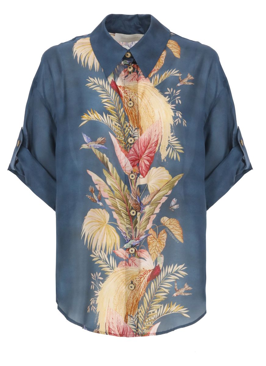 Zimmermann Ascension Printed Shirt