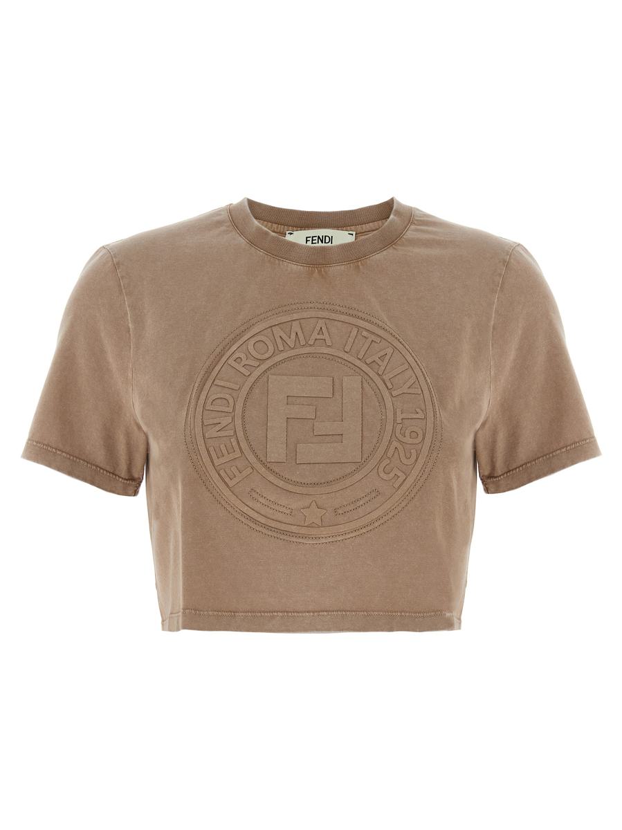 Fendi 3D 'Fendi Roma' T-Shirt
