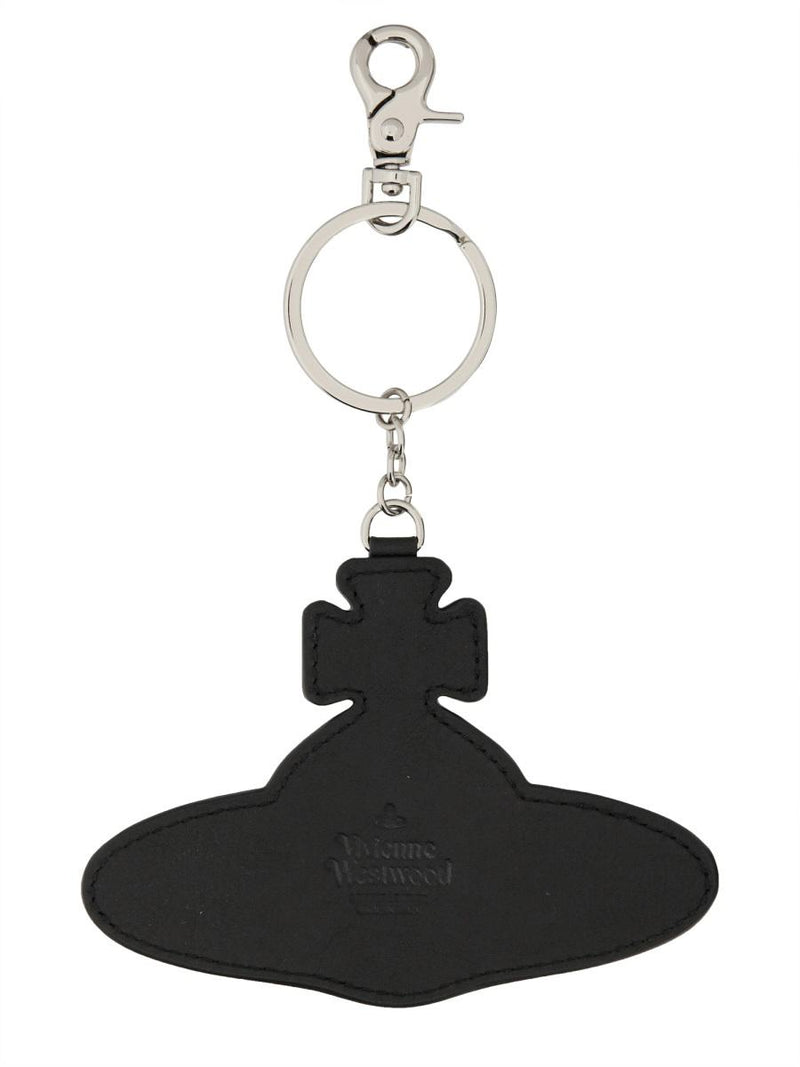 Vivienne Westwood Leather Keychain