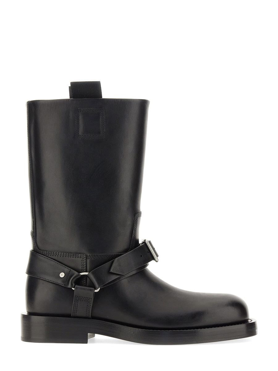 Burberry Saddle Boot