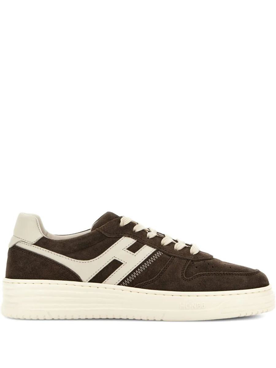 Hogan H630 Suede And Leather Sneakers Shoes