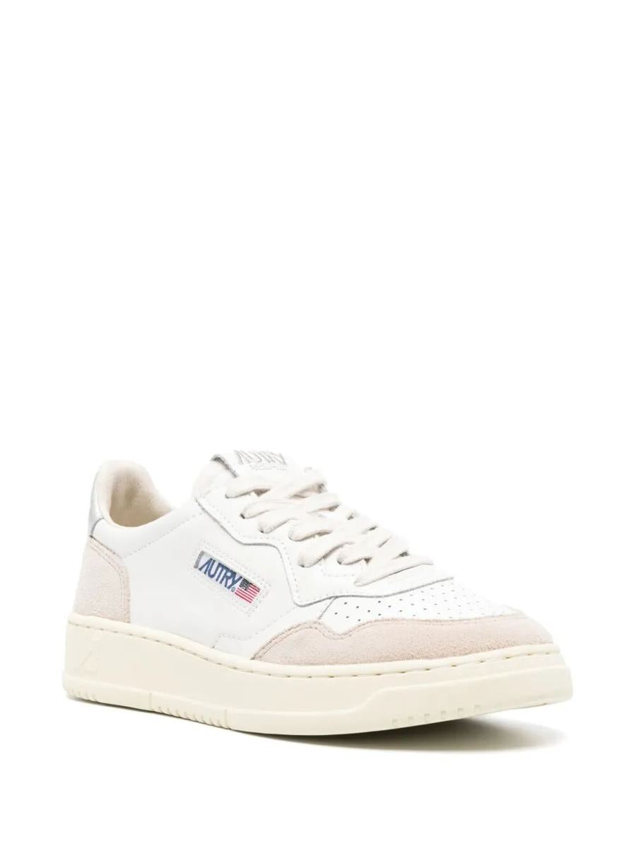 Autry "Medalist Low" Suede Sneakers Shoes