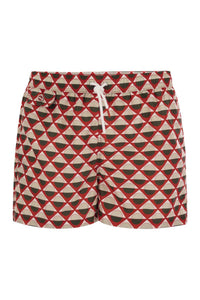 Kiton Patterned Beach Boxers