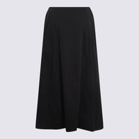 Balenciaga Black Cotton Skirt