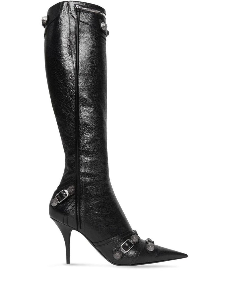 Balenciaga Le Cagole Leather Boots