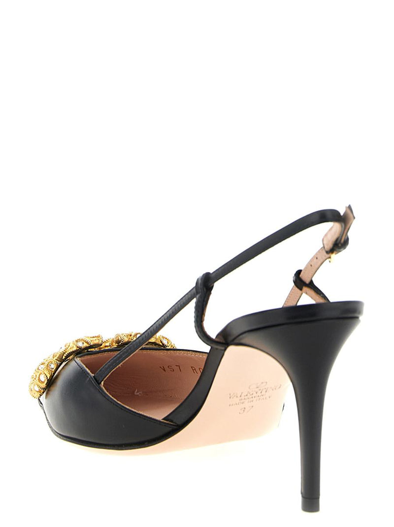Valentino Garavani Slingback Valentino Garavani Vlogo Signature