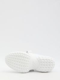 Sneakers With Crystal-Embellished Buckle