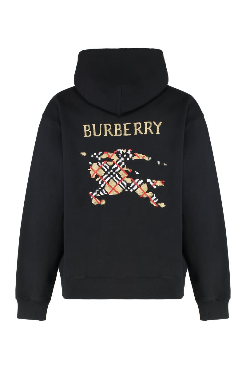 Burberry Logo Cotton Hoodie