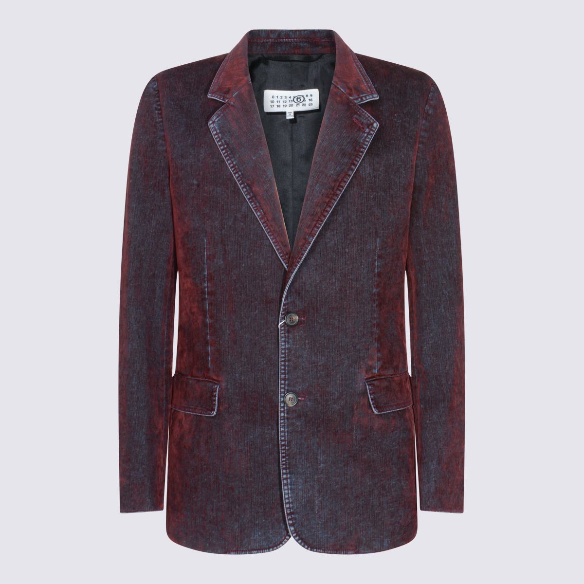 MM6 Maison Margiela Multicolor Cotton Blazer