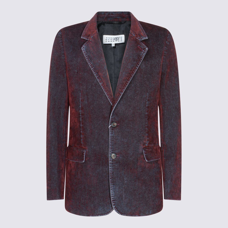 MM6 Maison Margiela Multicolor Cotton Blazer