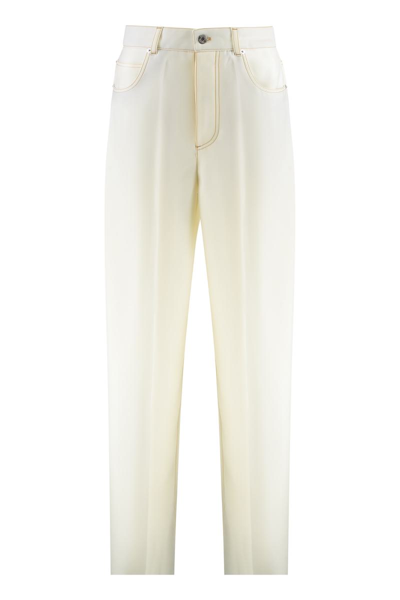 Bottega Veneta Wool Wide-Leg Trousers