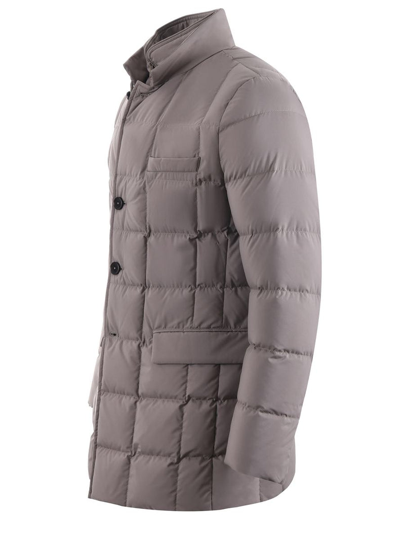 Fay  Long Quilted Nylon Down