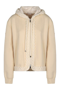 Moncler Hooded Sweatshirt With Zipper
