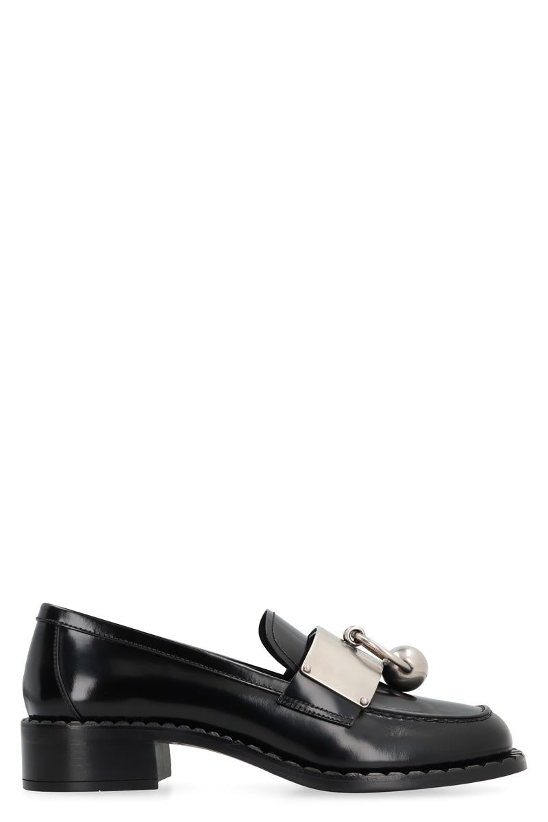 Prada Brushed Leather Loafers