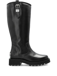 Ganni Chunky Buckle Boots