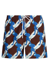Gucci Printed Swim Shorts
