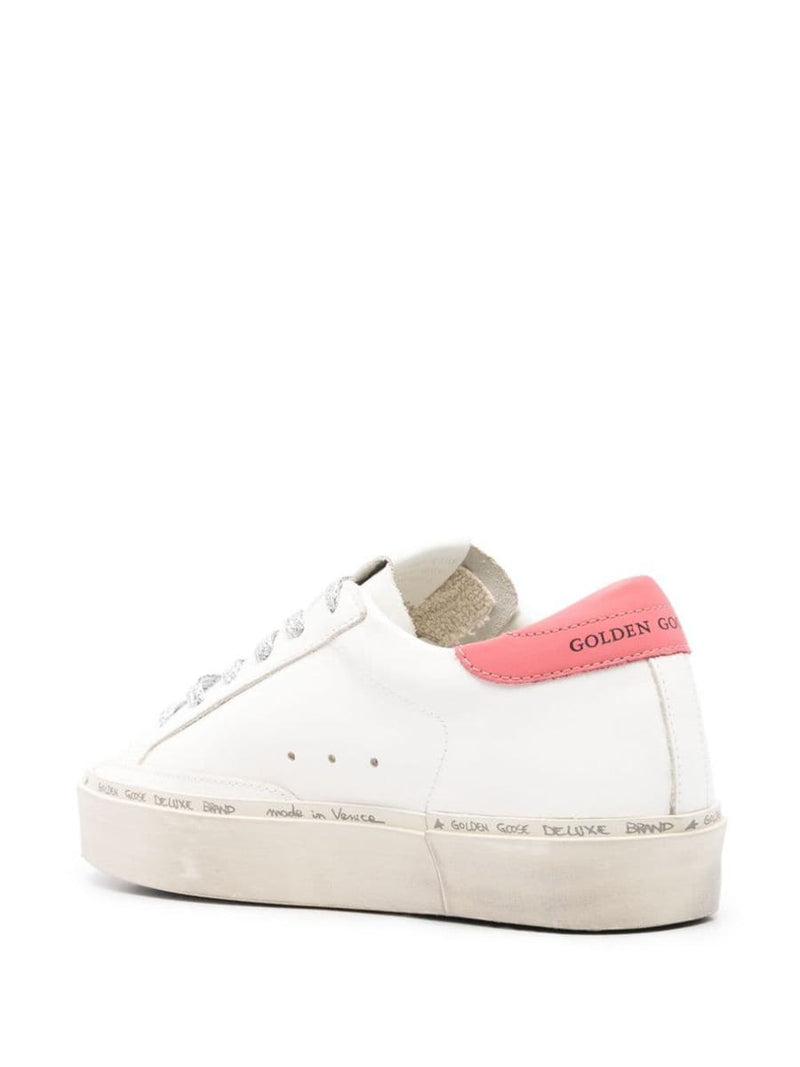 Golden Goose Hi Star Leather Sneakers