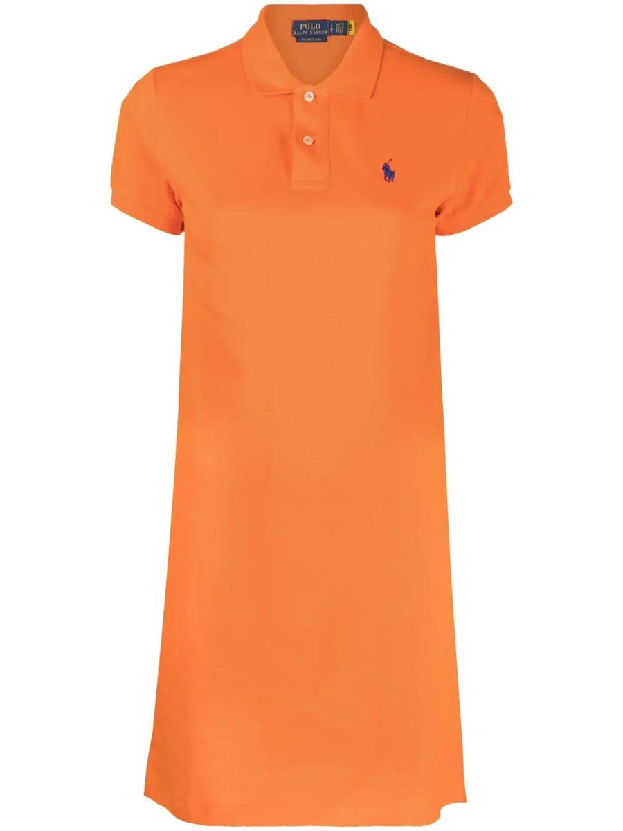 Ralph Lauren Polo Pony Short-Sleeved Dress