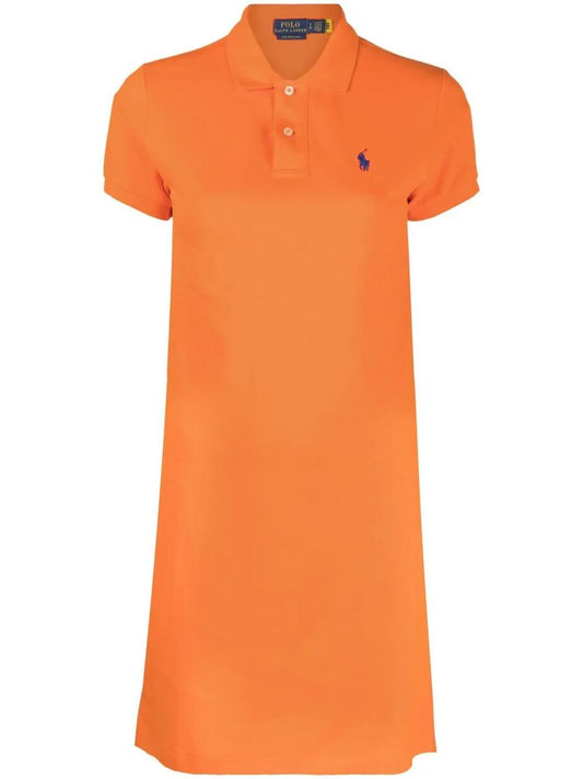 Ralph Lauren Polo Pony Short-Sleeved Dress