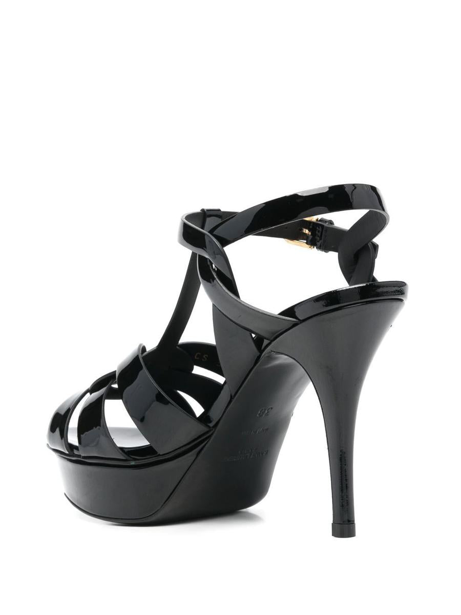 Saint Laurent Tribute Leather Sandals