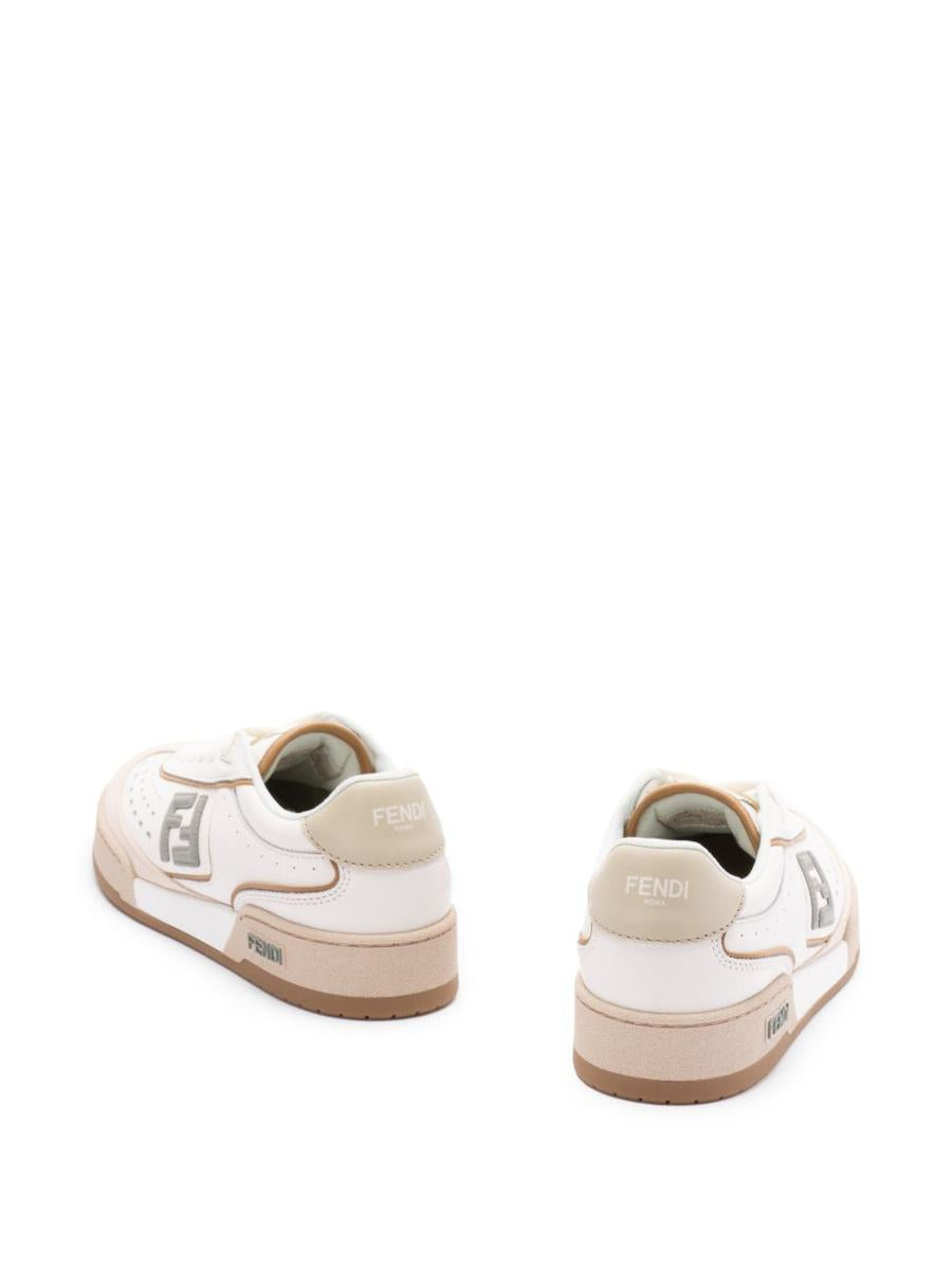 Fendi Fendi Match Leather Sneakers