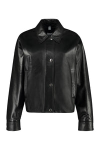 Burberry Lambskin Bomber Jacket