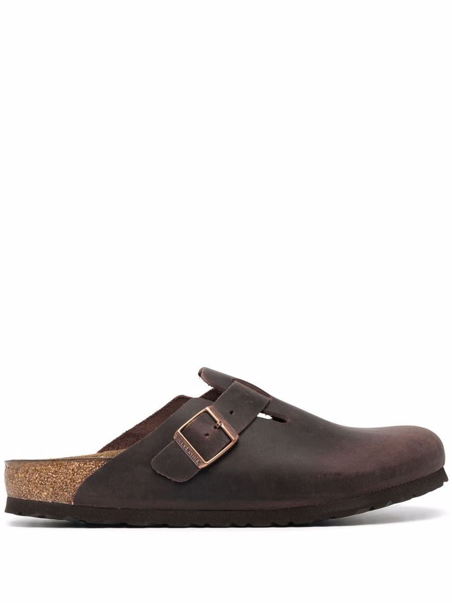 Birkenstock Boston Leather Slippers