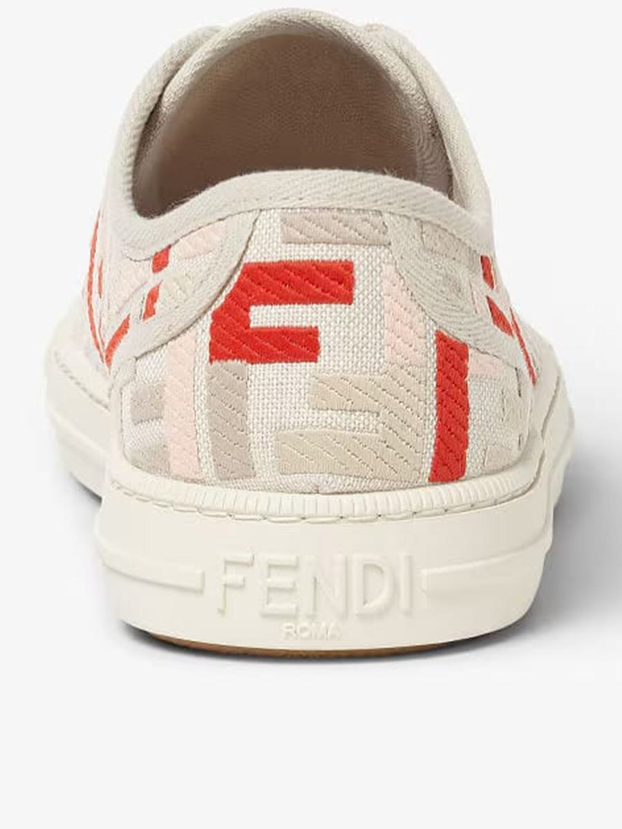 Fendi Domino Canvas Shoes