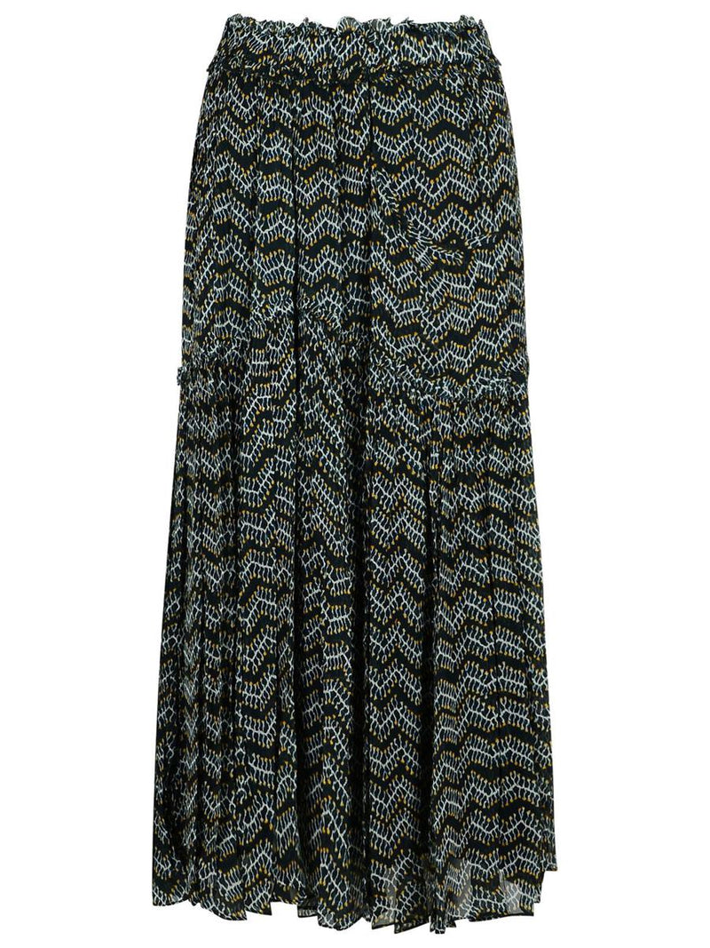 Isabel Marant Étoile 'Veronique' Black Viscose Skirt