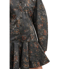 Ganni Phantom Floral Dress