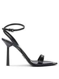Prada Brushed Leather Sandals