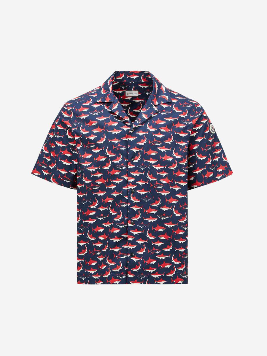 Moncler Cotton Printed Shirt