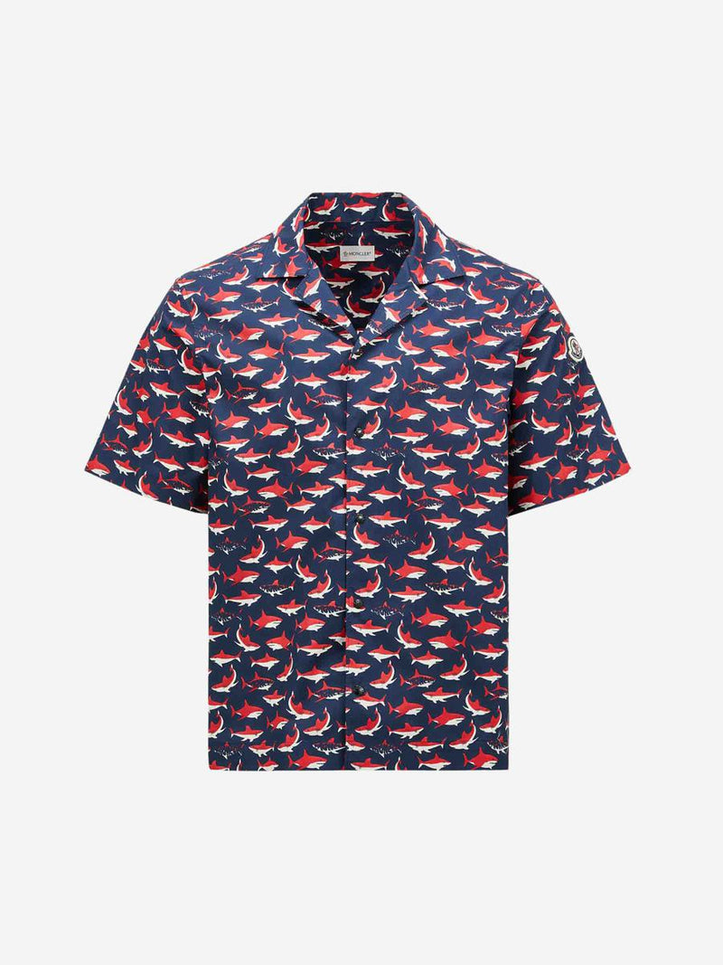 Moncler Cotton Printed Shirt